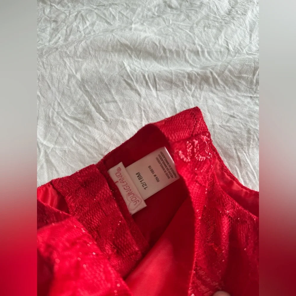 Red Dress 12-18 months